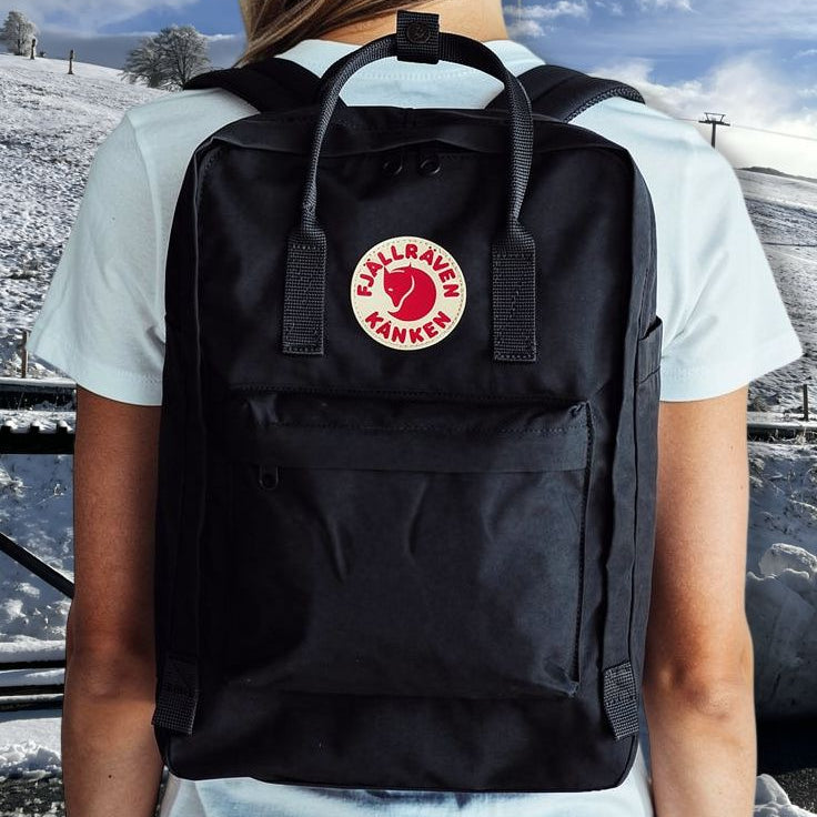 Fjällräven Kanken Zaino Nero