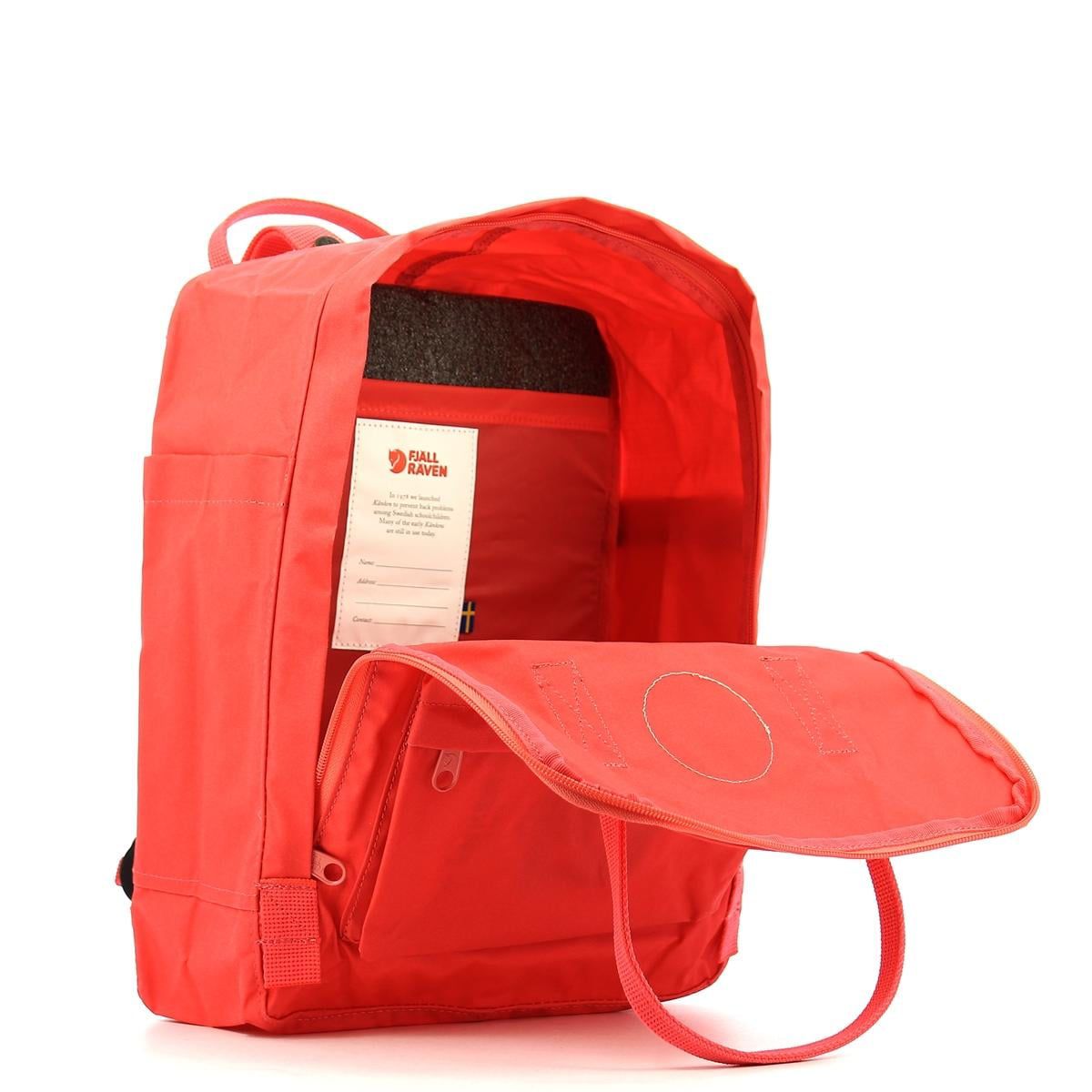 Zaino Fjällräven Kånken Rosso 16L